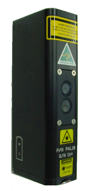 This Dual Beam laser produces parallel beams to facilitate the accurate marking of Aluminium Pot Line Anodes to allow the anode to be correctly inserted into the PotLine. Made in Australia. Designed in conjunction with Pot Line Staff